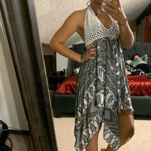 Flowy bathing suit coverup